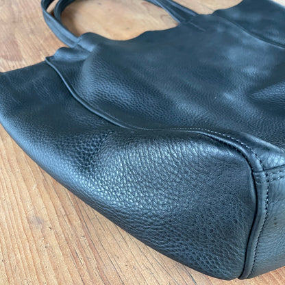 Magdalen Tote - Black Leather