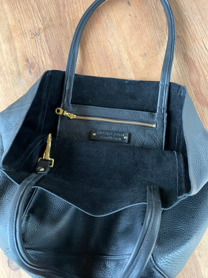 Magdalen Tote - Black Leather