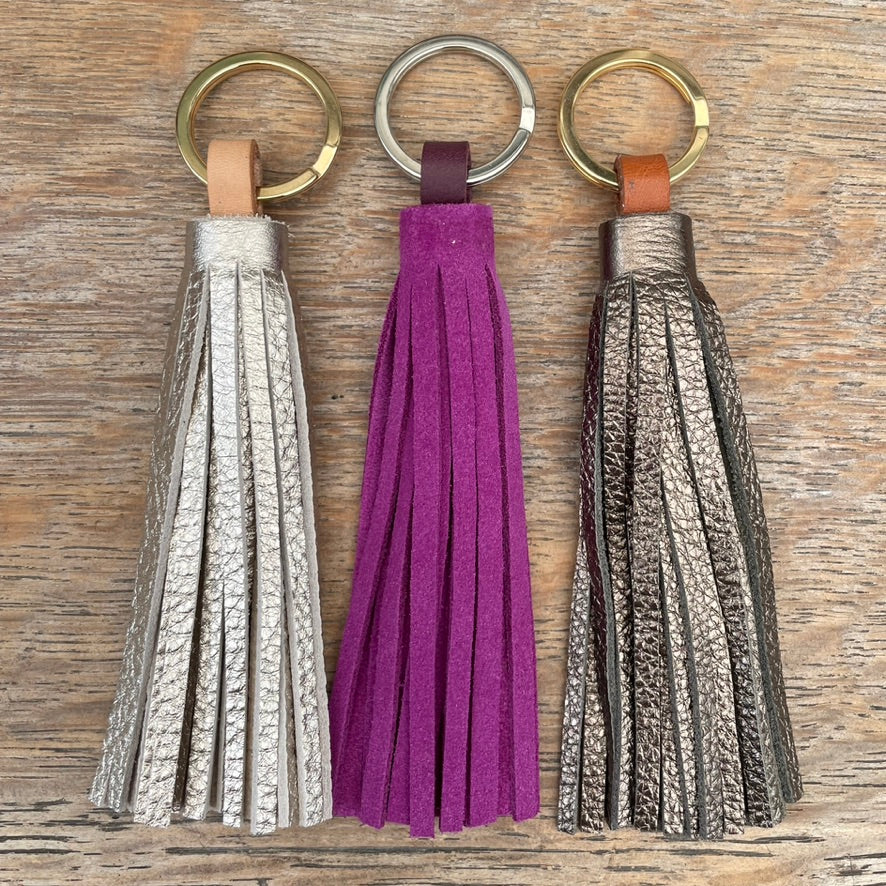 Miller Metallic sale Tassel Key Ring